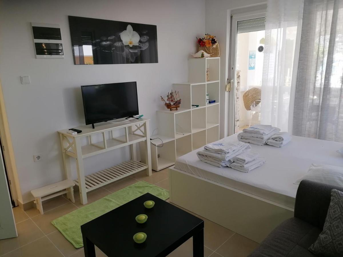 Studio Apartman Villa Juras Baska  Bagian luar foto